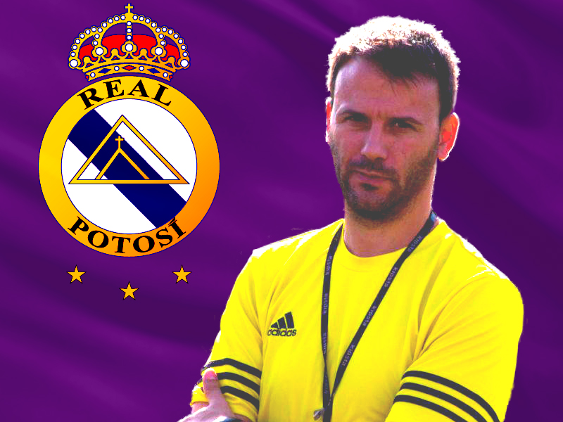 Alex Pallares nuevo DT español de Real Potosí