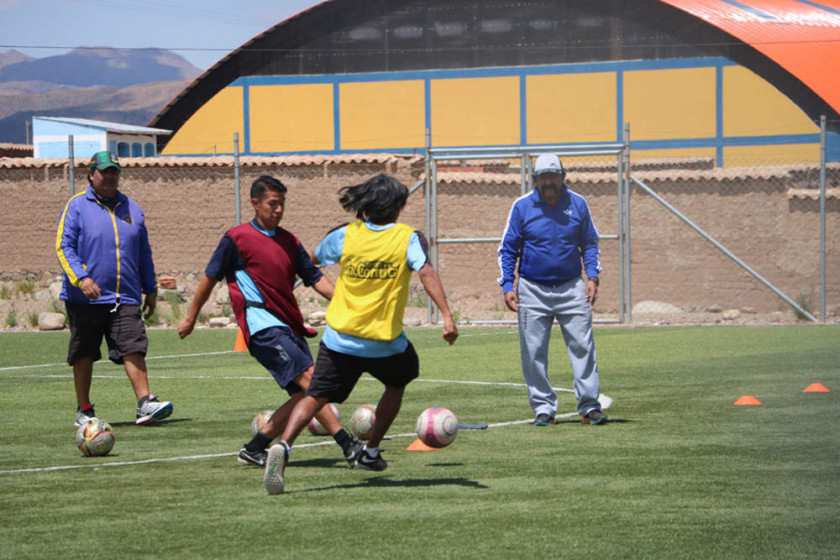 El plantel lila trabaja enfocado en el duelo ante Oriente Petrolero