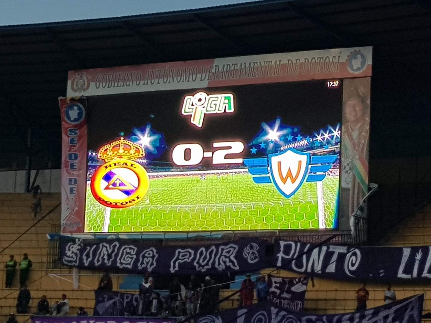 Real no pudo sumar ante Wilstermann