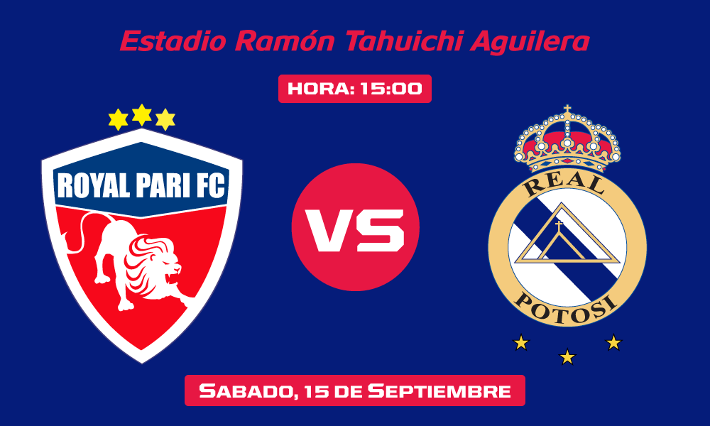 Real Potosi visita al puntero Royal Pari